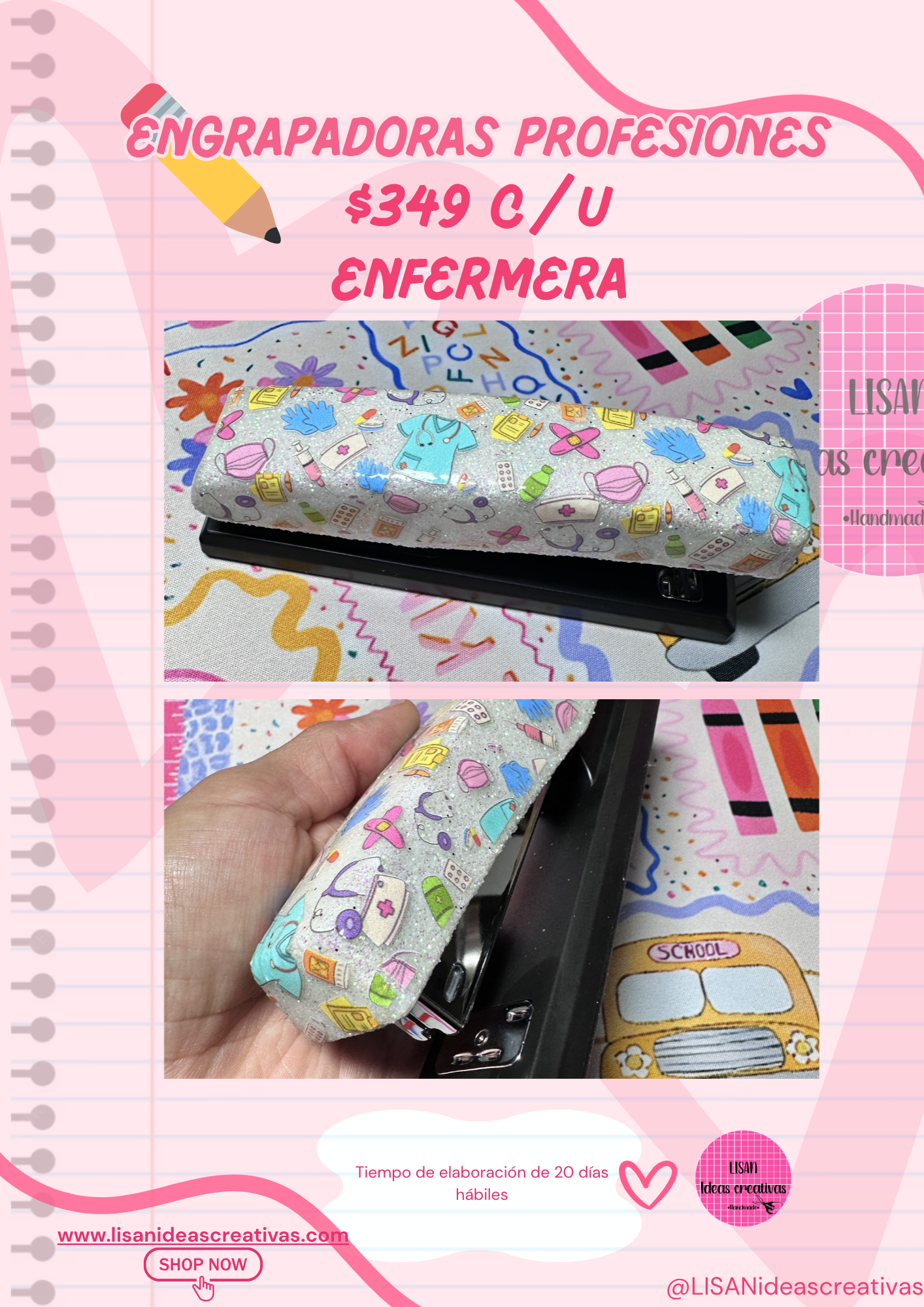 Engrapadoras de profesiones