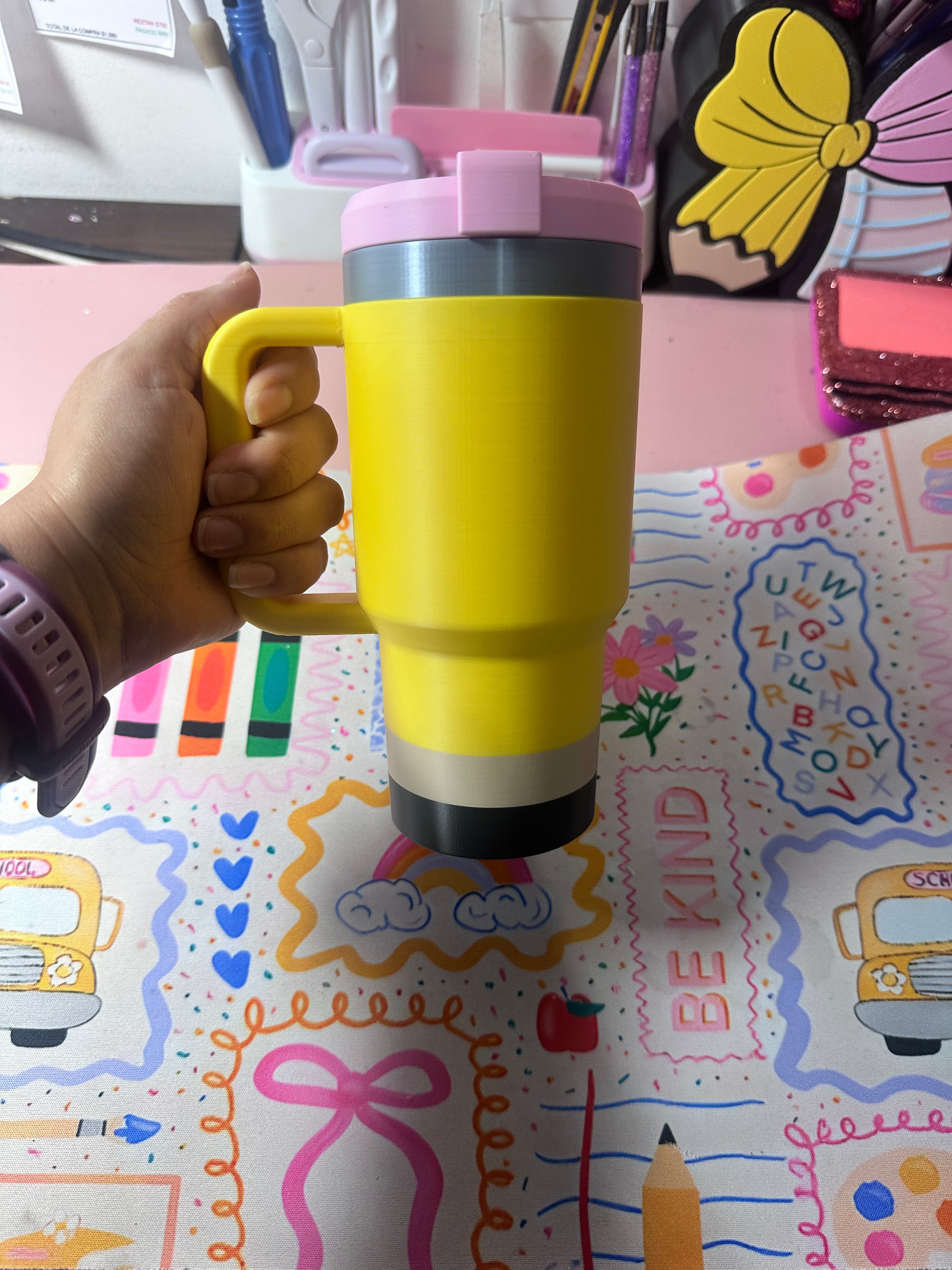 Porta latas tipo Stanley 355 ml, para latas largas