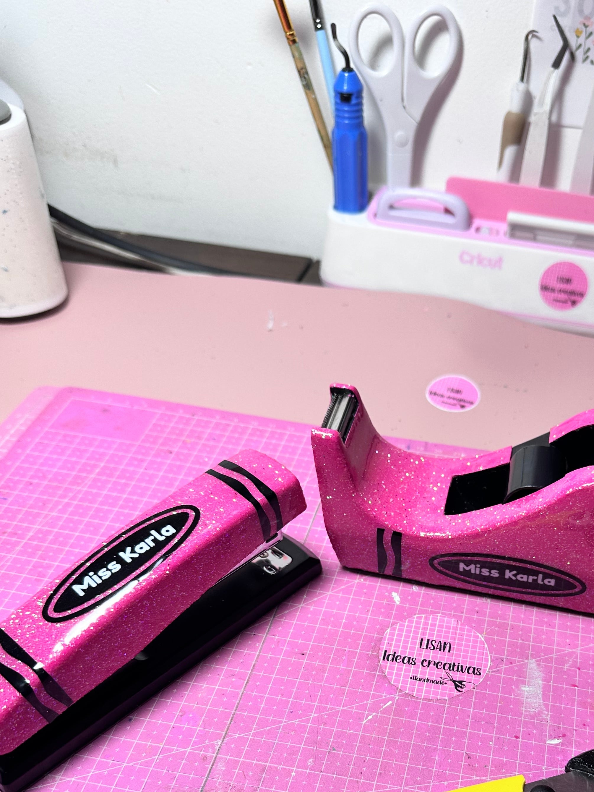 Pack de engrapadora+dispensador de cinta