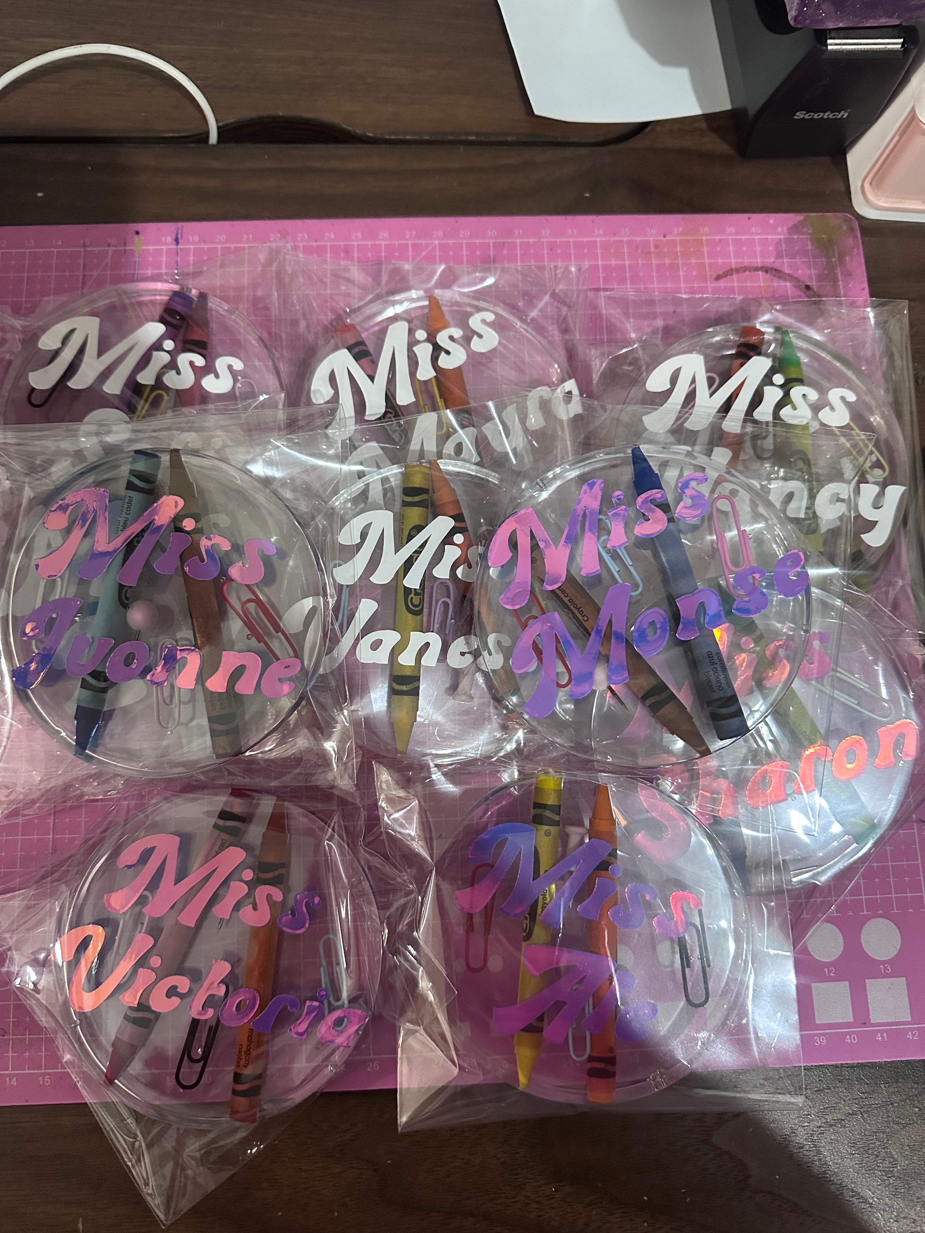 Porta vasos o pisa papeles