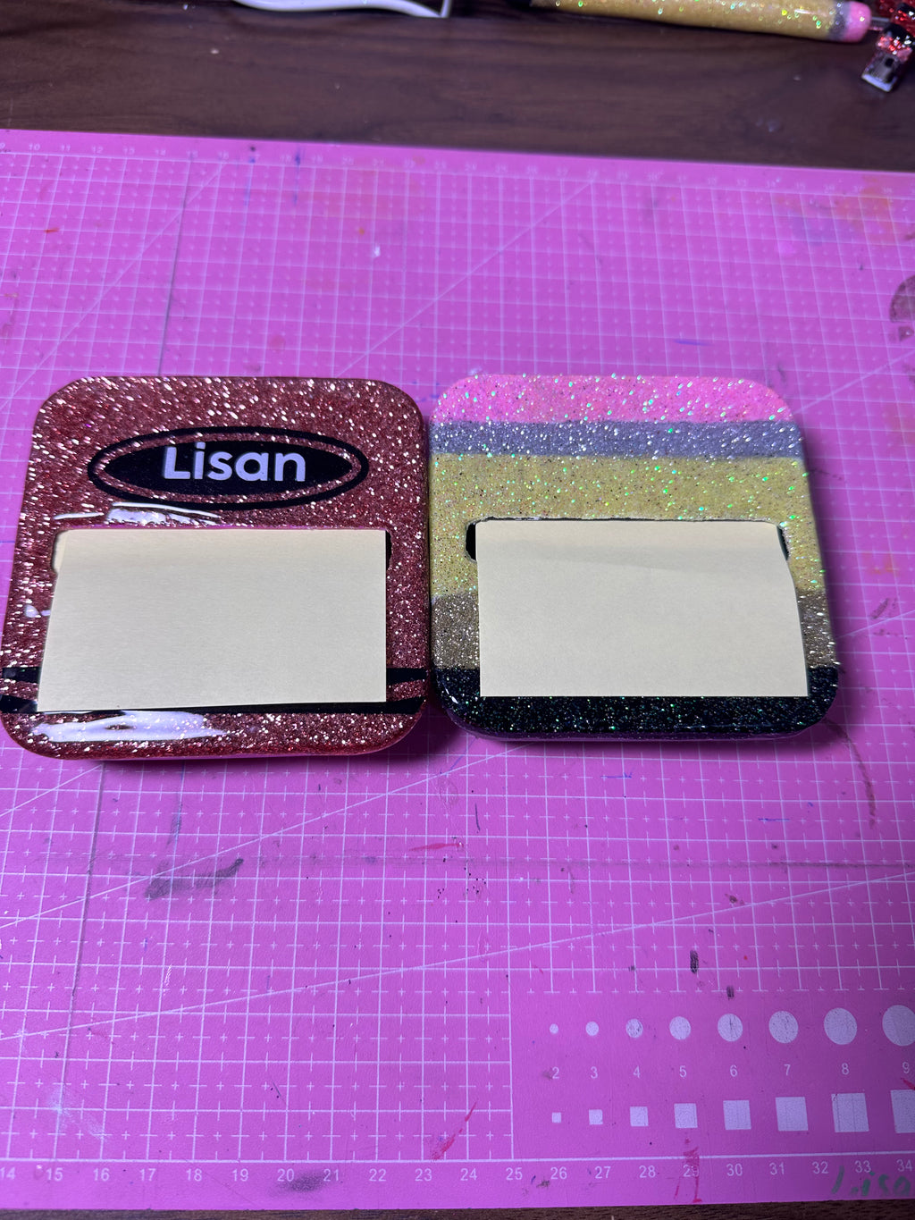 Dispensador de Post it Modelo lápiz ✏️ INCLUYE BLOC DE NOTAS