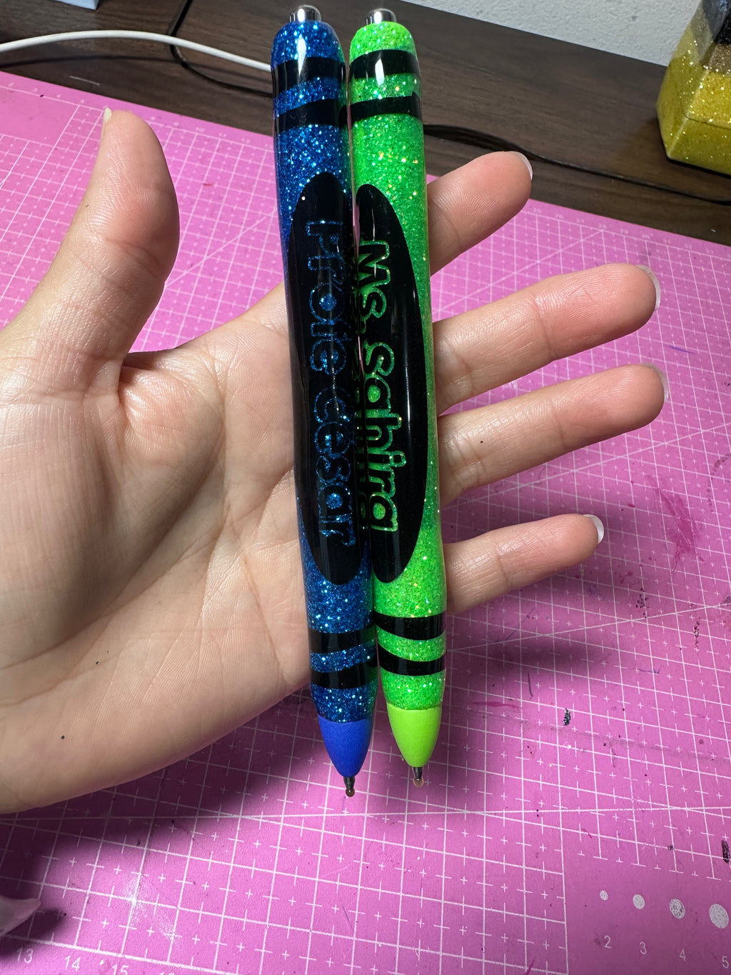 Pluma de gel personalizada Modelo Crayola 🖍️