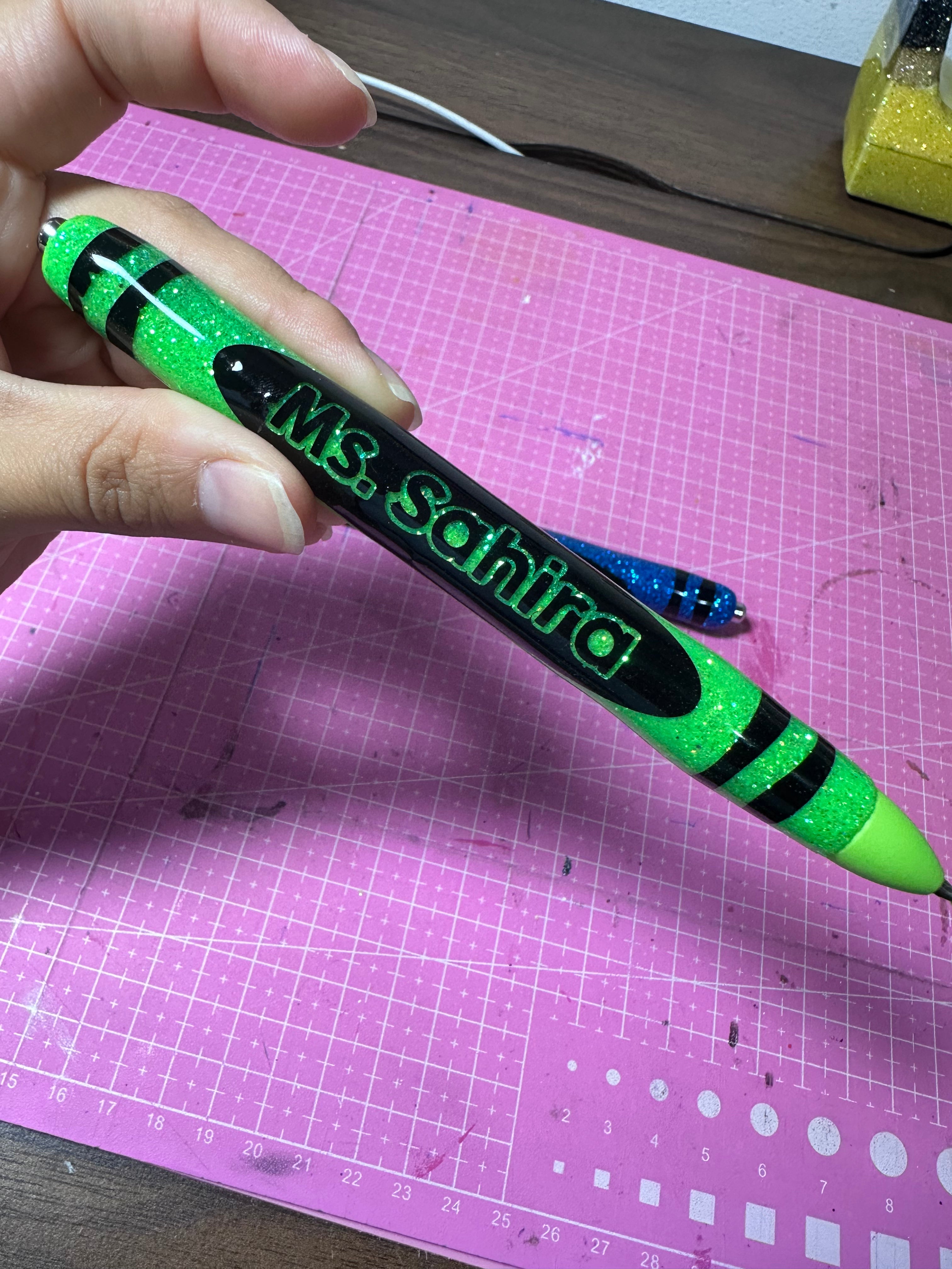 Pluma de gel personalizada Modelo Crayola 🖍️