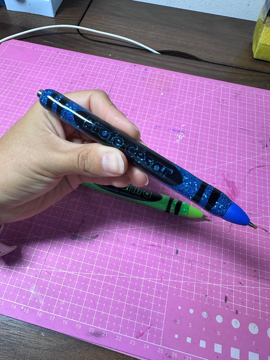 Pluma de gel personalizada Modelo Crayola 🖍️