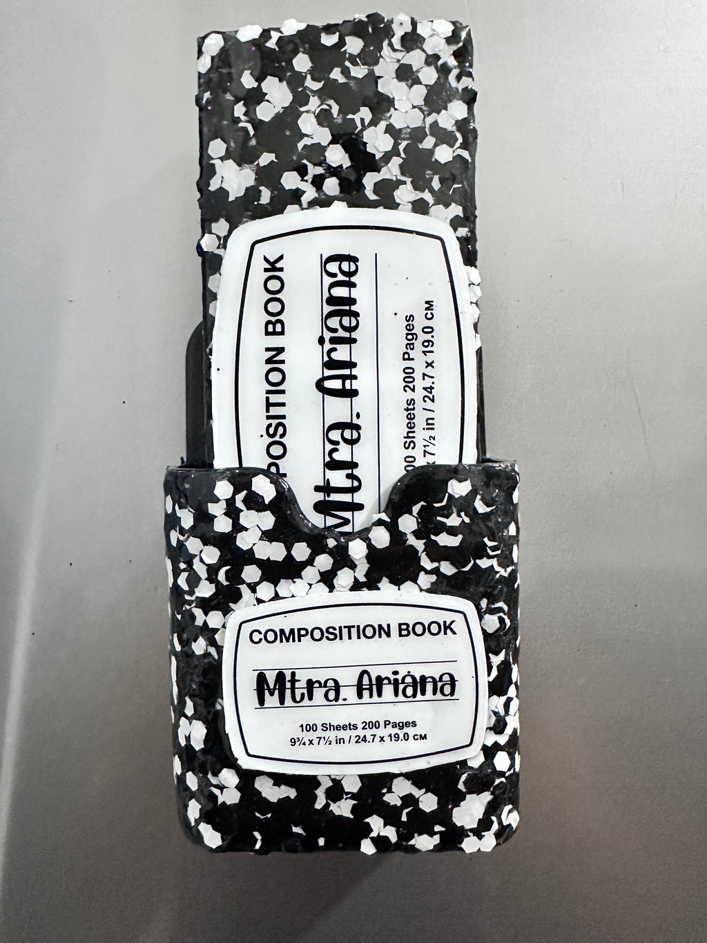 Borrador para pizarrón+porta borrador magnético Composition Book 📓