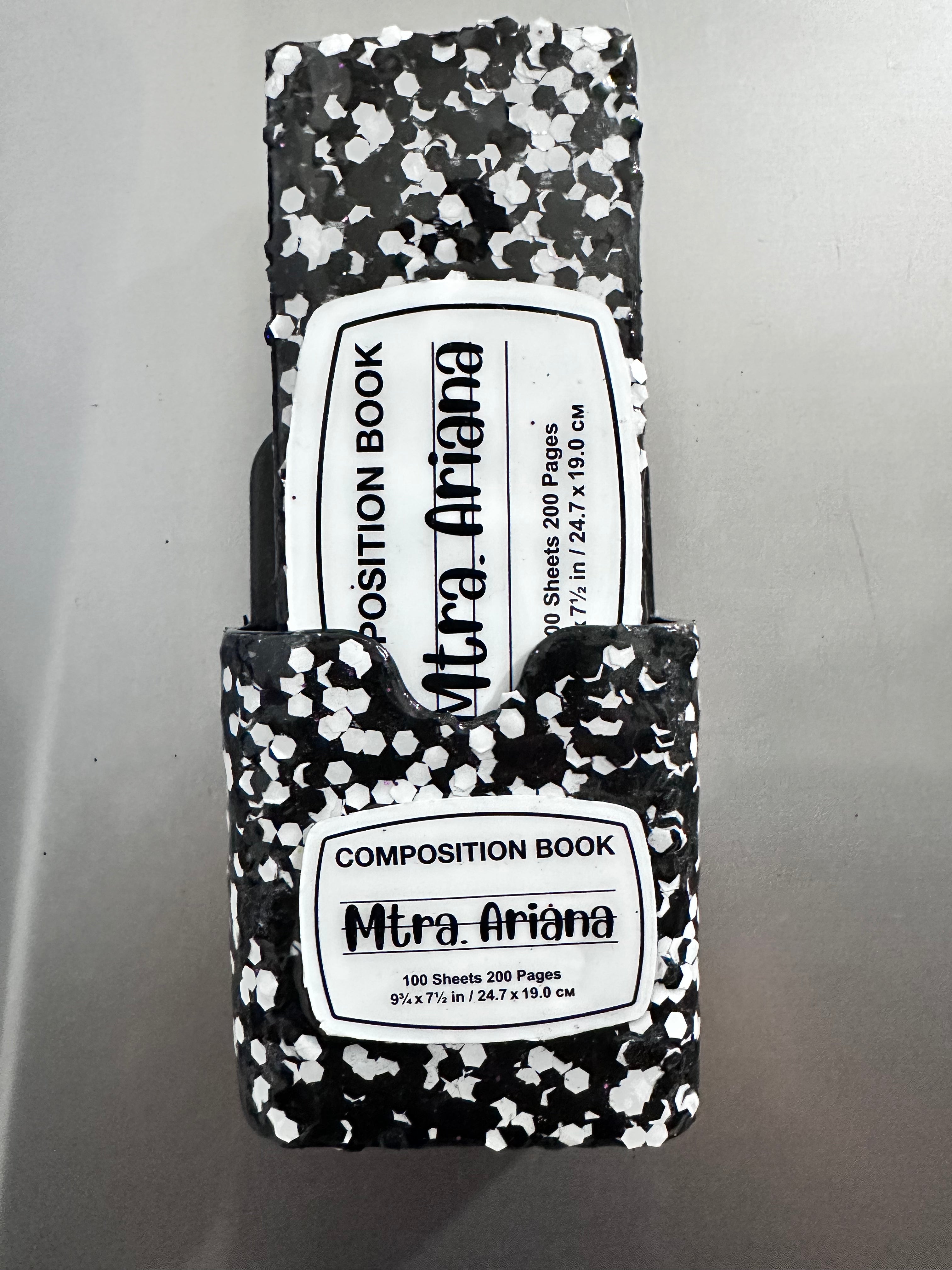 Borrador para pizarrón+porta borrador magnético Composition Book 📓